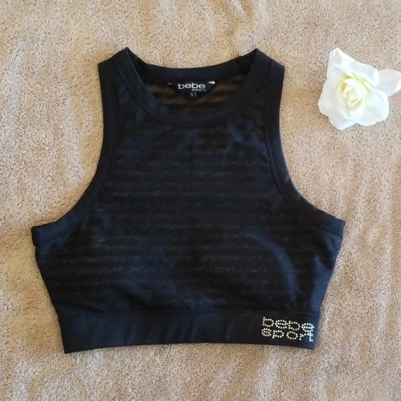 bebe Other - Bebe Sport Crop Top Sport Bra